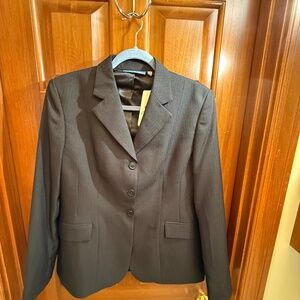 R.J. Classics Equestrian Hunt Coat in black (Size 10)